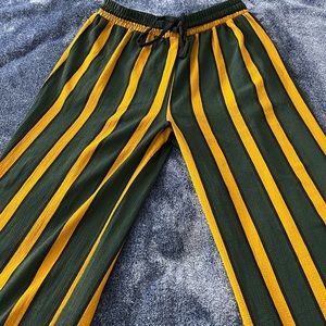 Green and Gold pants
